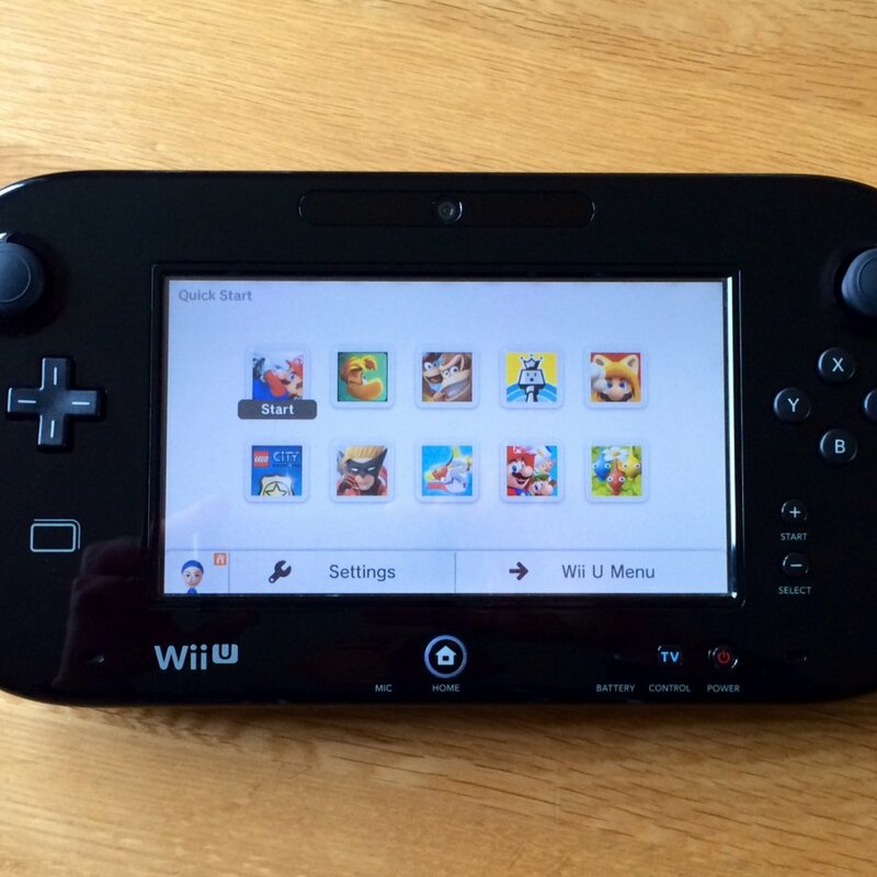 Wii U instalado e pronto para jogar! Com jogos de Wii! 